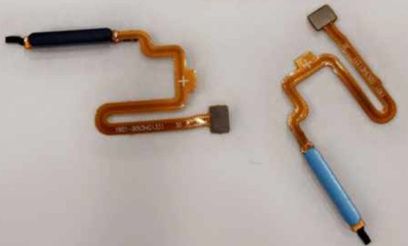 Mozomart Fingerprint Sensor Flex Cable for Xiaomi Poco M4 Pro : Blue