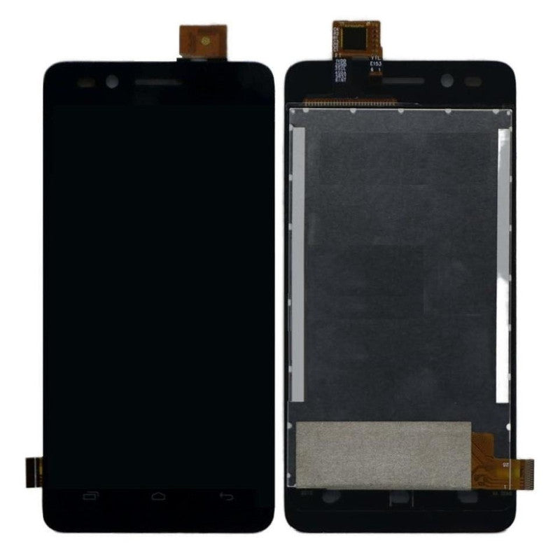 Lcd Display Folder Combo for MICROMAX Q402 Black