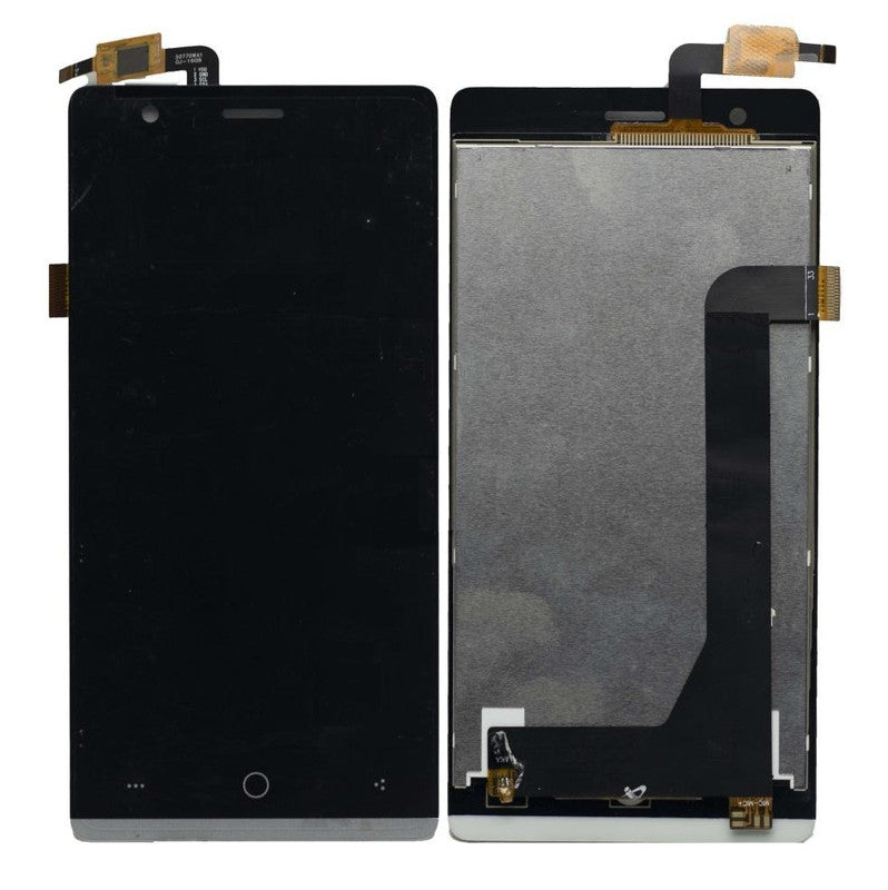 Lcd Display Folder Combo for MICROMAX Q381 Black