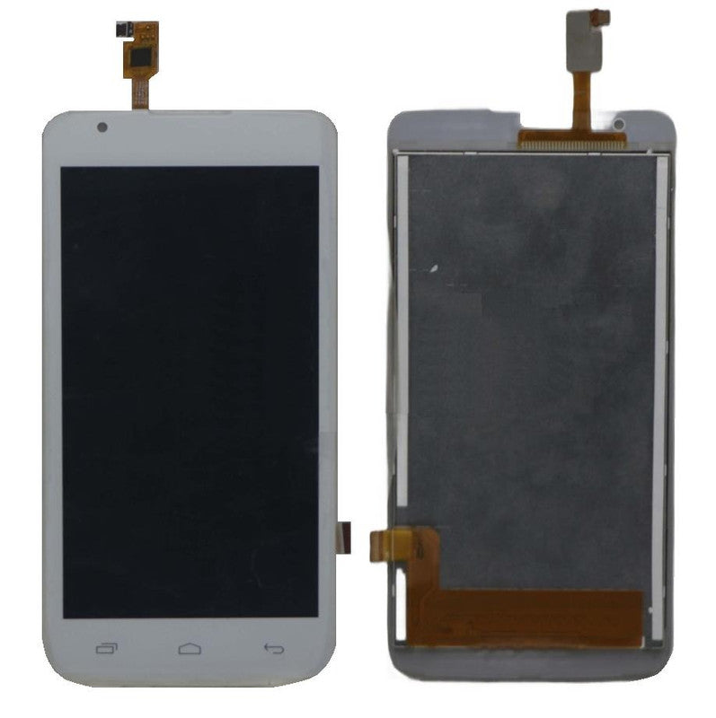Lcd Display Folder Combo for MICROMAX Q383 Black