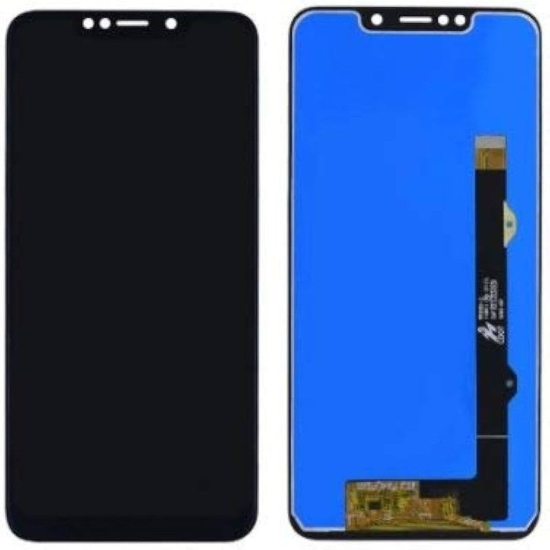 Lcd Display Folder Combo for MICROMAX N8305 Black