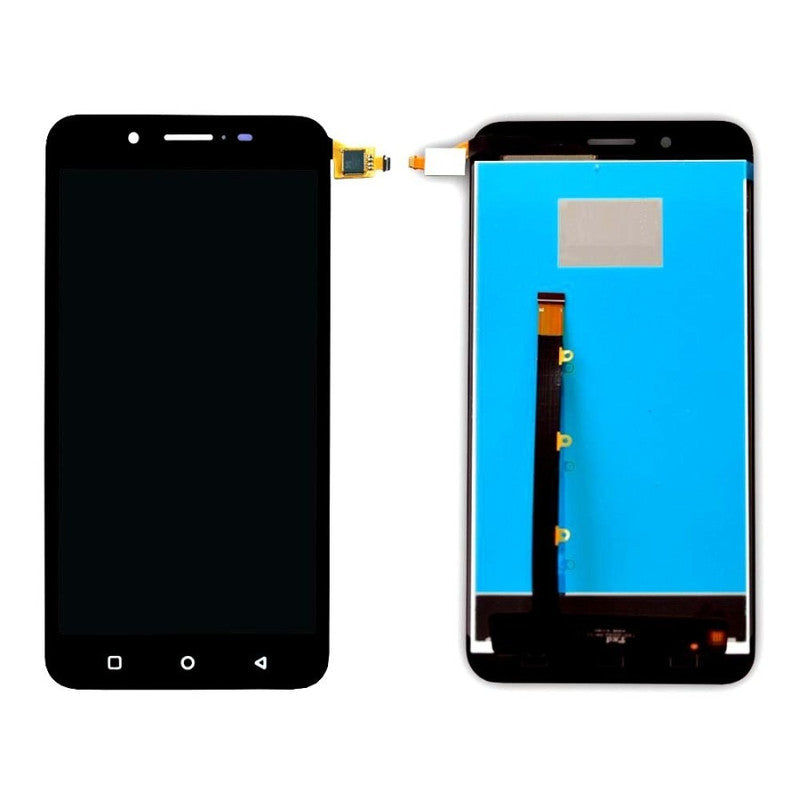 Lcd Display Folder Combo for MICROMAX Q391 Black