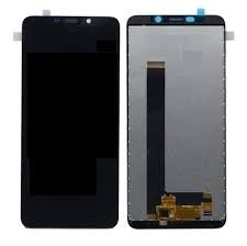 Lcd Display Folder Combo for MOBISTER C2 Black