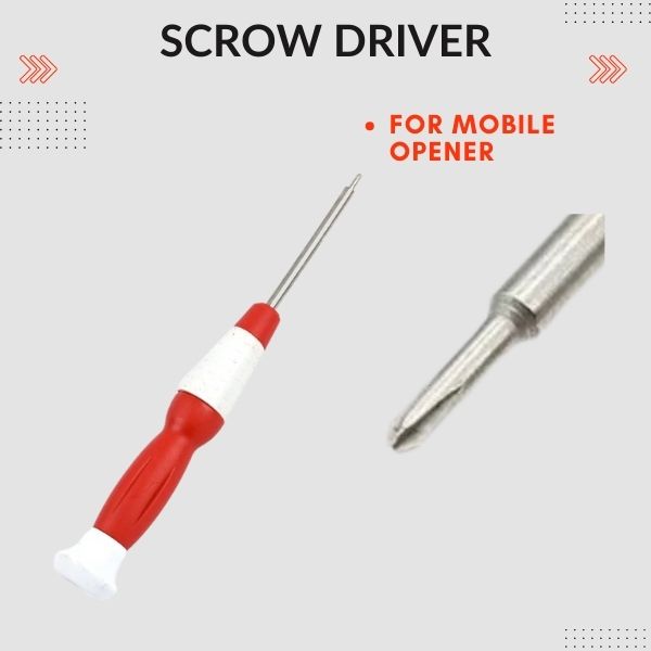 4 in 1 Mobile Repairing Kit - T-7000 Glue Black, 1 Screwdriver, 5 Multipurpose Cleaning Cloths and 1 Mobile Opener. Zee-Spares
