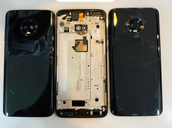 Back Panel Housing for Motorola Moto G7 Black