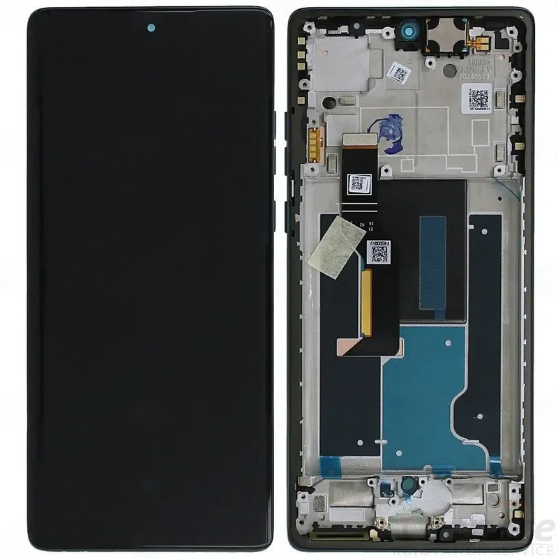 Lcd Display Folder Combo for Motorola Moto Edge 50 (With Frame)