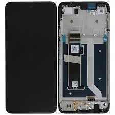 Lcd Display Folder Combo for Motorola Moto G34 (With Frame)