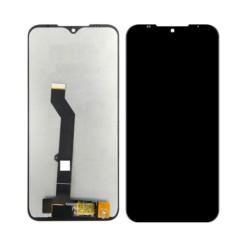 Lcd Display Folder Combo for MOTO E Black