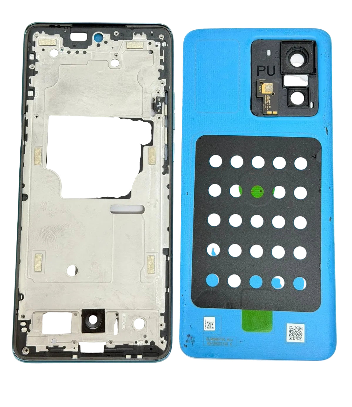 Back Panel Housing for Motorola Moto Edge 40 Neo Blue