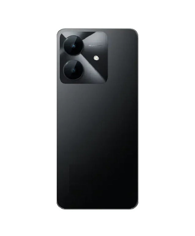 Back Panel With Camera Glass for Realme 60X Black