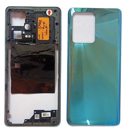 Mozomart Back Panel Housing for Redmi Note 12 Pro Plus 5G : Blue