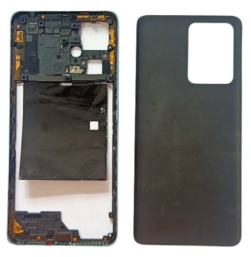 Mozomart Back Panel Housing for Redmi Note 12 Pro Plus 5G : Blue