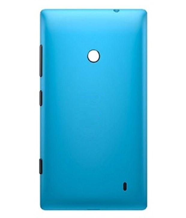 Mozomart Battery Door Back Panel Housing for Nokia Lumia 520 : Blue