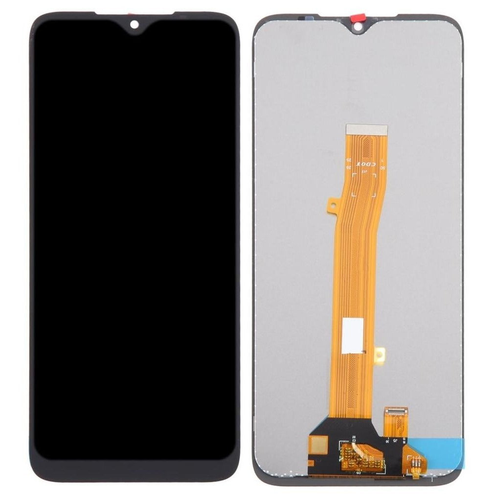 Mozomart Lcd Display Folder for Nokia C12 Black