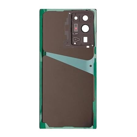 Mozomart Back Panel Glass with Camera Lens for Samsung Galaxy Note 20 Ultra Black Mozomart