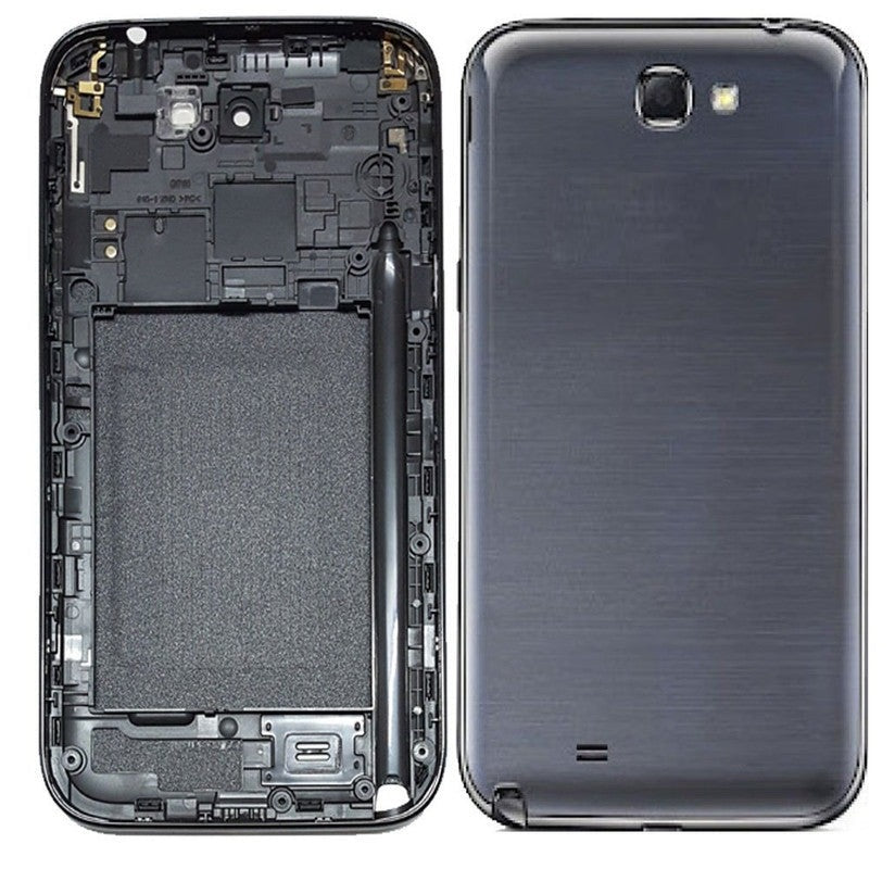 Mozomart Back Panel Housing Body for Samsung Galaxy Note 2 Grey