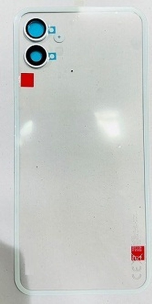 Back Panel with Camera Glass for Nothing Phone 1 White