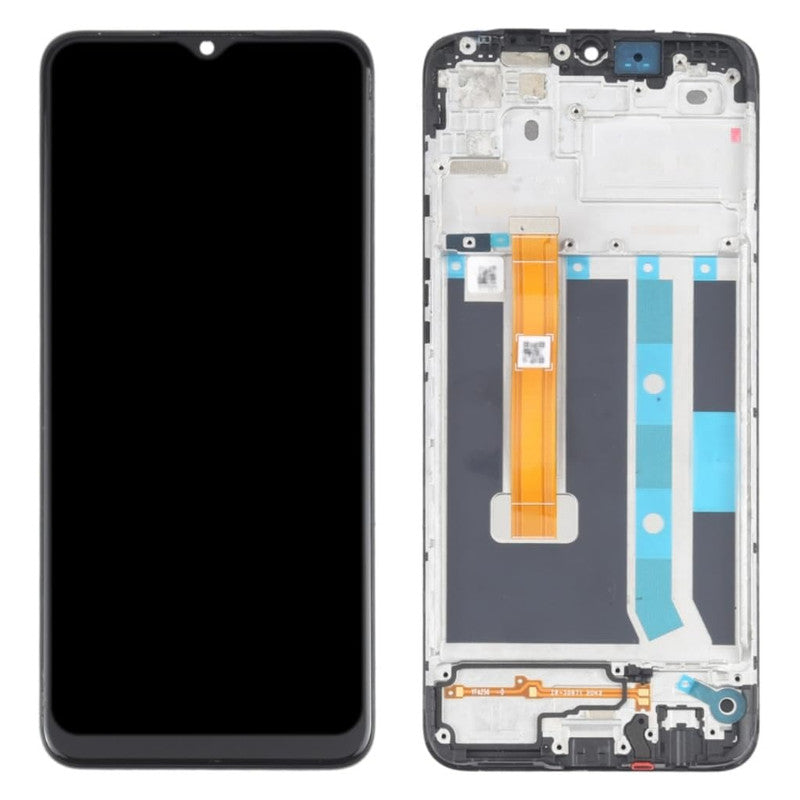 Lcd Display Folder Combo for Oppo A15(With Frame)