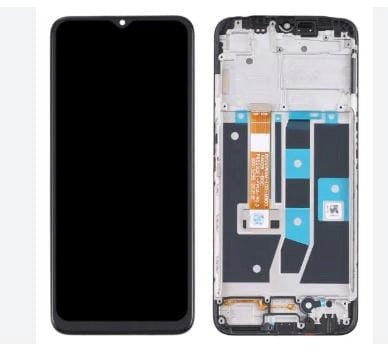 Lcd Display Folder Combo for Oppo A16 (With Frame)