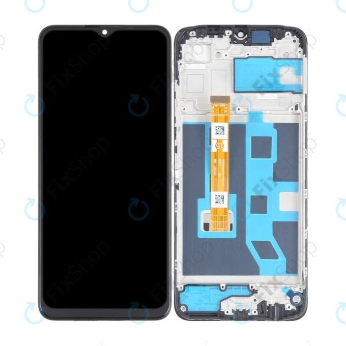Lcd Display Folder Combo for Oppo A17 (With Frame)