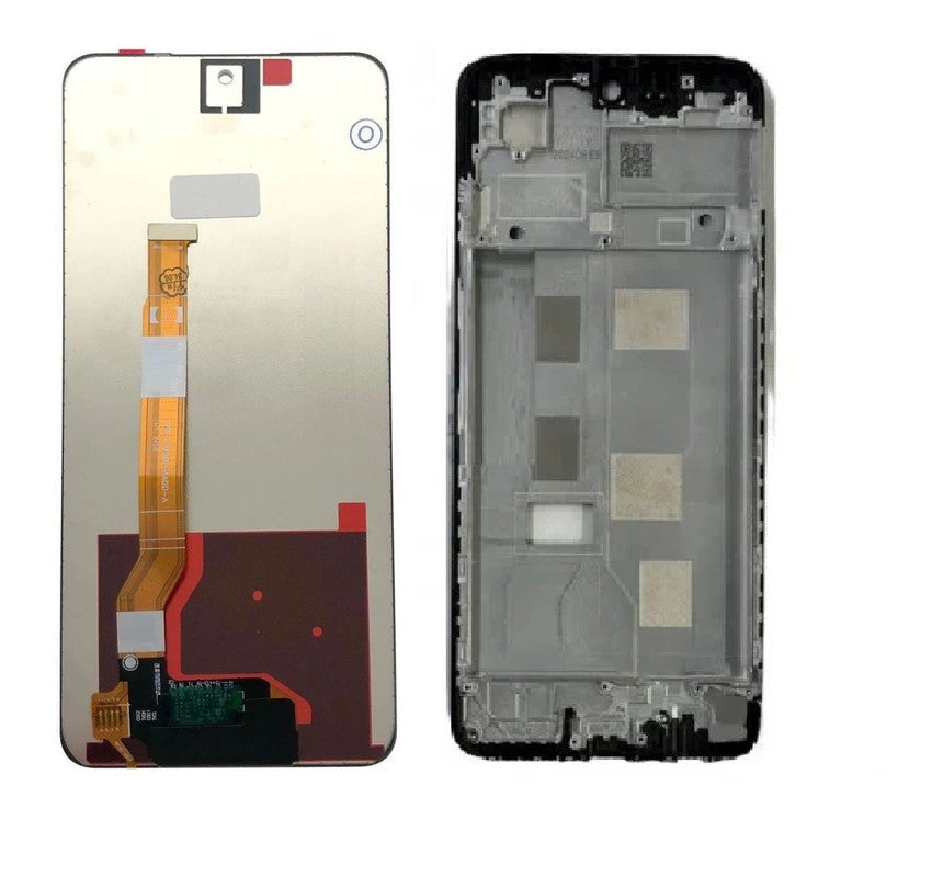 Lcd Display Folder Combo for Oppo A3X C188 (With Frame)