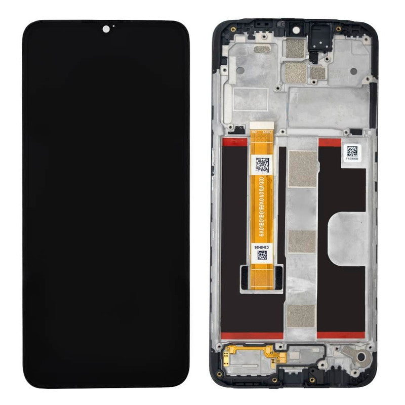 Lcd Display Folder Combo for Oppo A5s (With Frame)