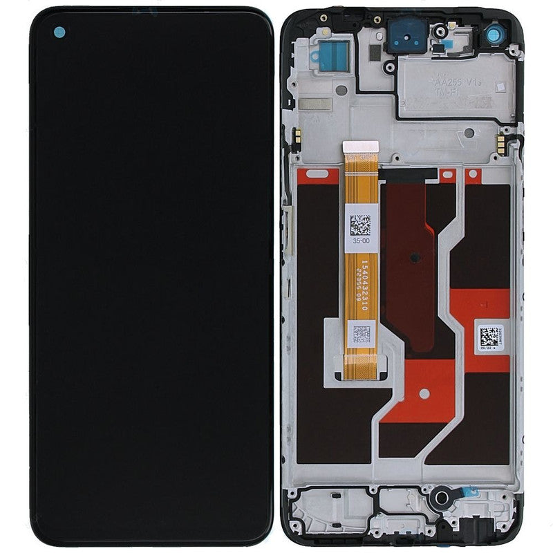 Lcd Display Folder Combo for Oppo A96 (With Frame)