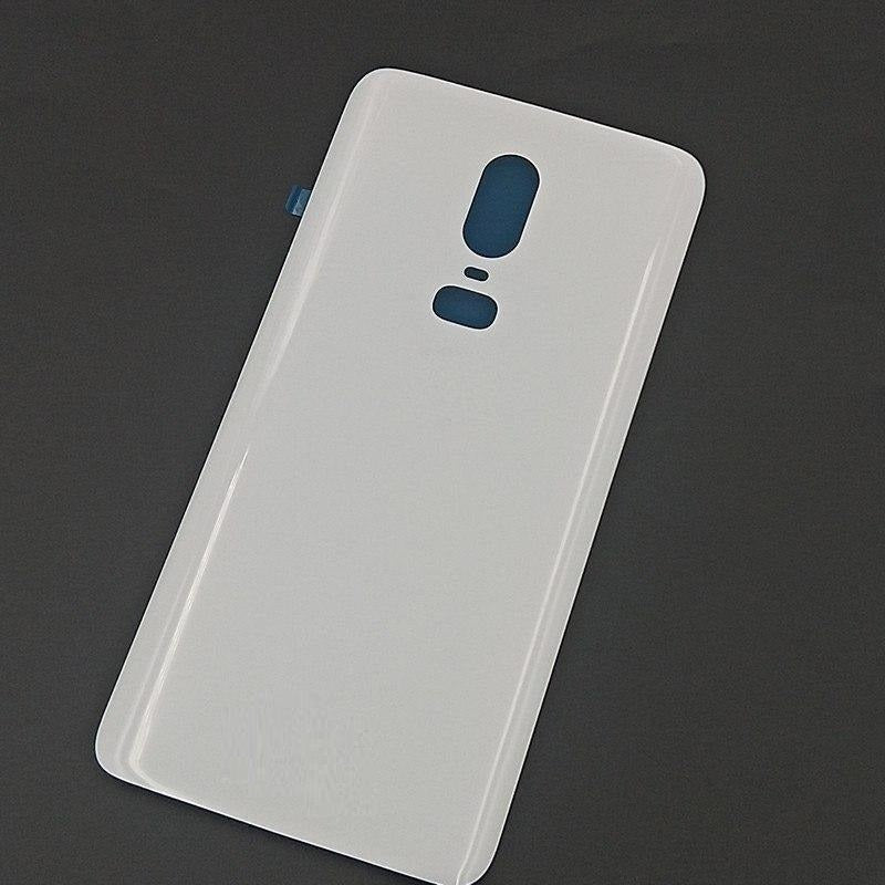 Mozomart Battery Door Back Panel Housing for Oneplus 6 : White