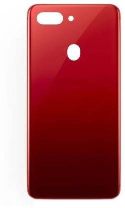 Mozomart Back Panel Glass for Oppo R15 : Red