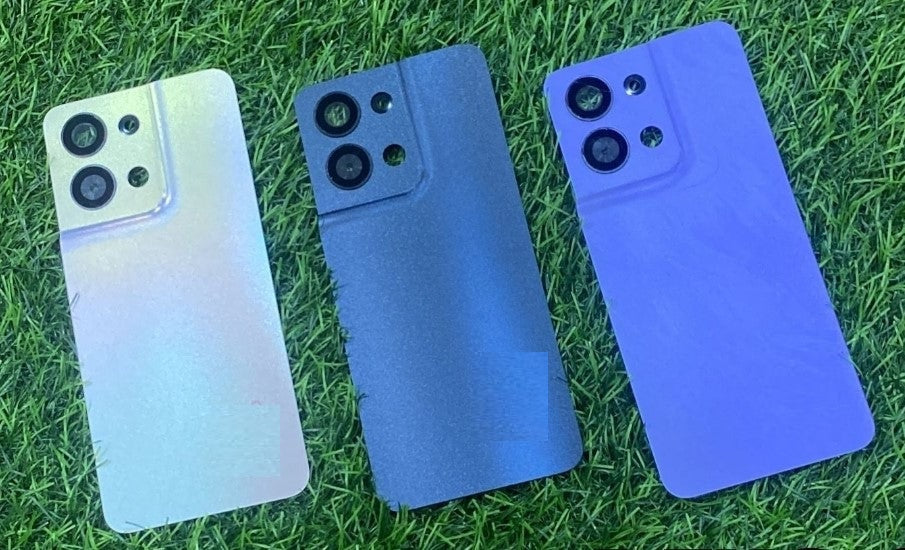 Mozomart Back Panel with Camera Lens for Oppo Reno 8 : Blue