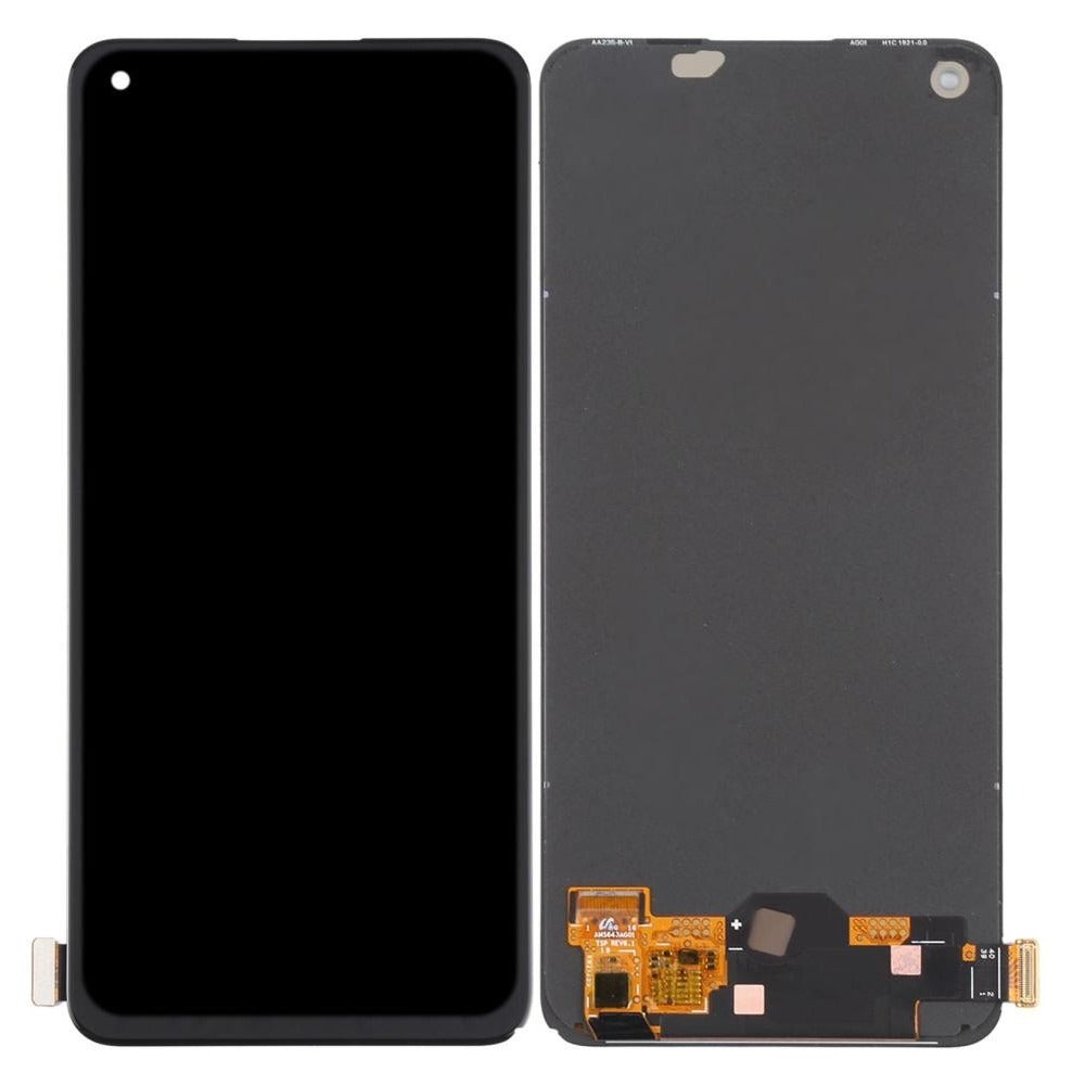 Lcd Floader Lcd Display Folder Combo for Oppo F21 Pro 5G Black - Zeespares.in