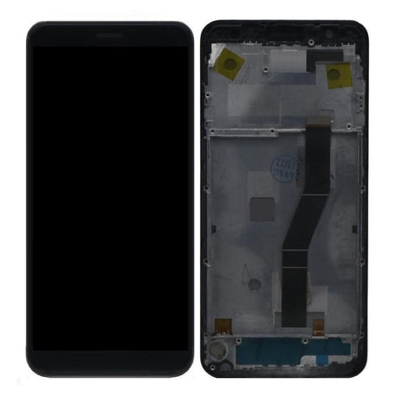 Lcd Display Folder Combo for PANASONIC ELUGA I6 Black