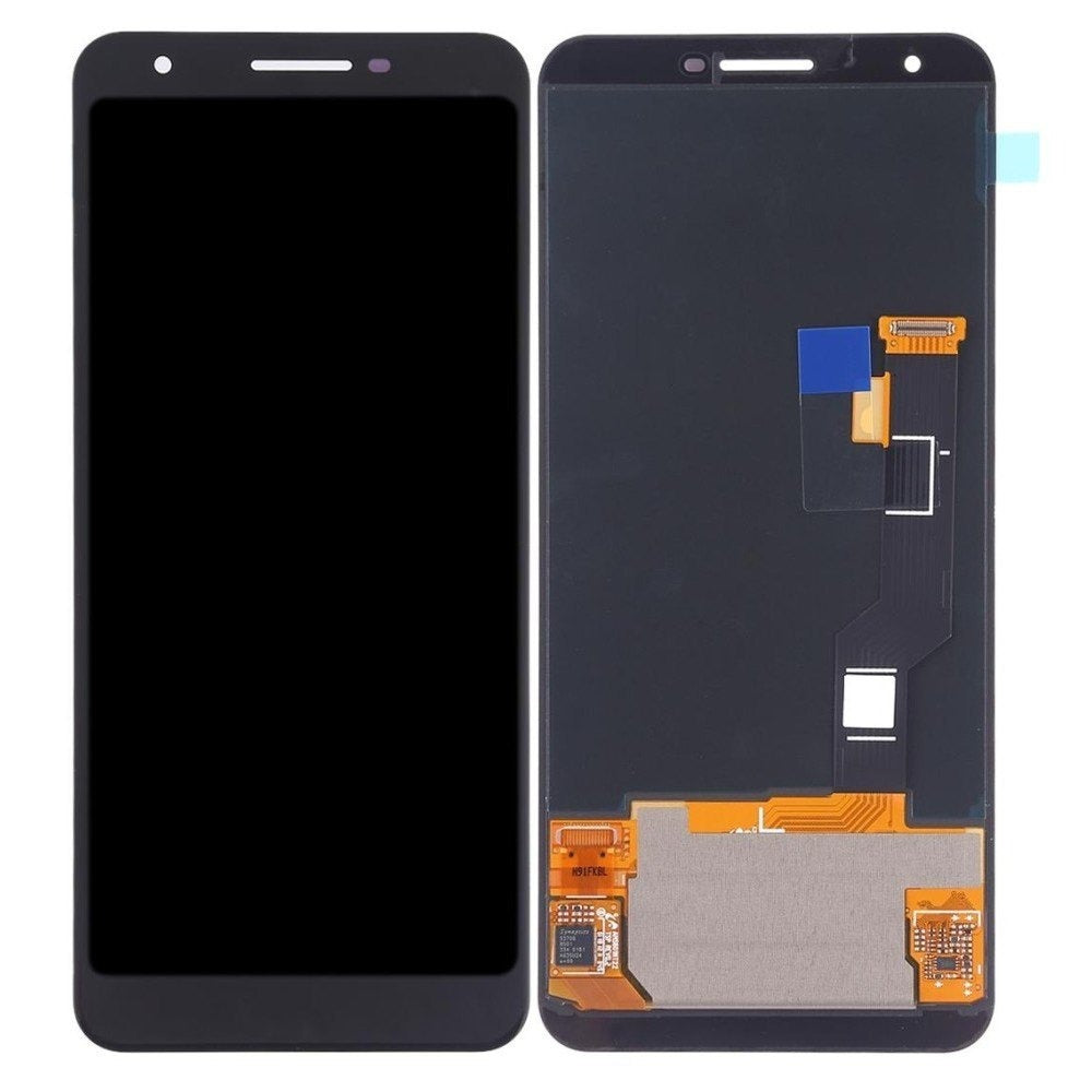 LCD Display Combo Folder for Google Pixel 3A XL : Black