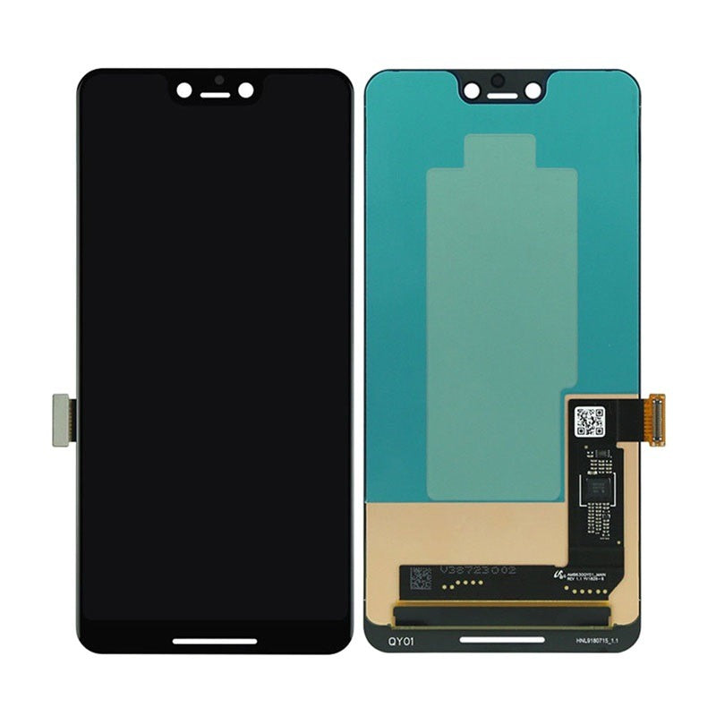 LCD Display Combo Folder for Google Pixel 3A XL : Black