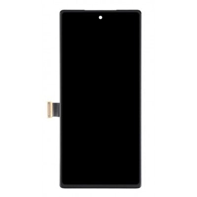 LCD Display Combo Folder for Google Pixel 6: Black (AMOLED)