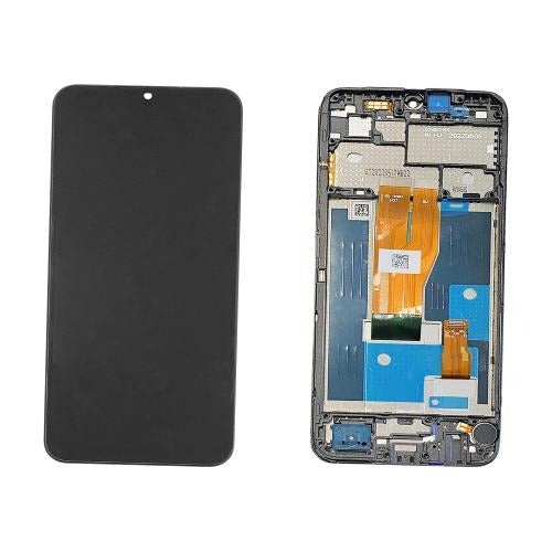 Lcd Display Folder Combo for Realme C30 (With Frame)
