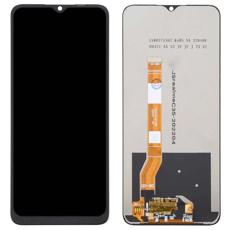 Lcd Display Folder Combo for Realme C25 /C11/C15