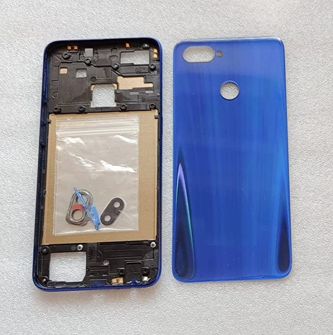 Mozomart Back Panel Housing for Realme 2 pro Blue