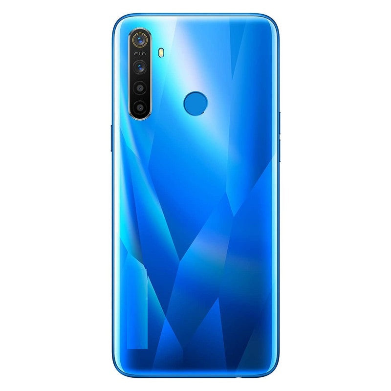 Mozomart Back Panel Housing for Realme 5 Blue