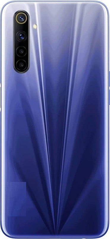 Mozomart Back Panel Housing for Realme 6 Blue