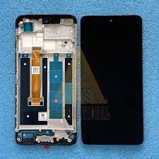 Lcd Display Folder Combo for Realme Narzo N55 (With Frame)