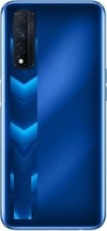 Mozomart Back Panel Housing for Realme Narzo 30 Blue