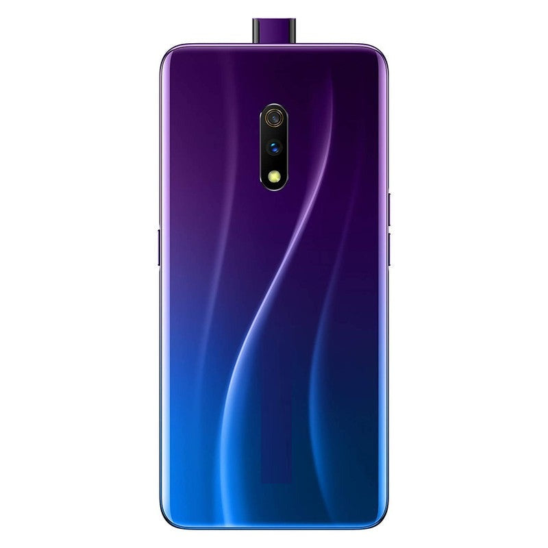 Mozomart Back Panel Housing for Realme X Blue