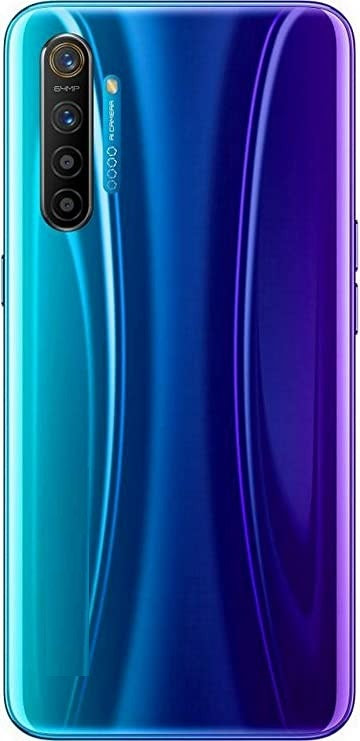 Mozomart Back Panel Housing for Realme X2 Blue