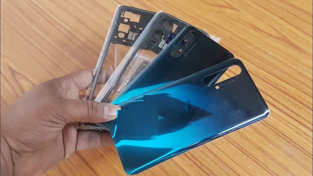 Mozomart Back Panel Housing for Realme X3 Blue