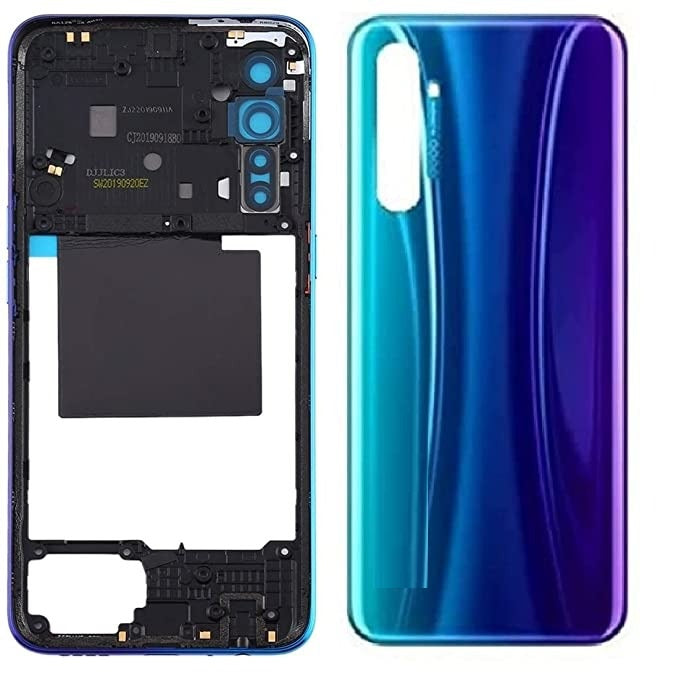 Mozomart Back Panel Housing for Realme XT Blue