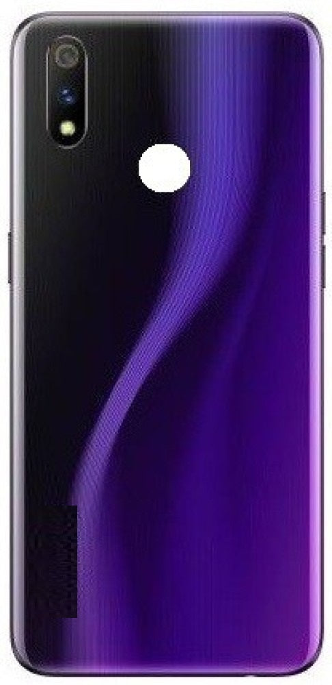 Mozomart Battery Door Back Panel Housing for Realme 3 Pro : Purple