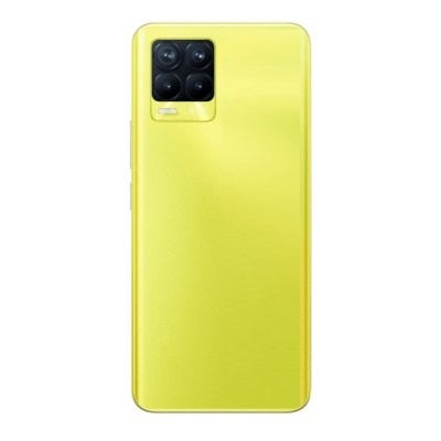 Mozomart Back Panel Housing for Realme 8 Pro Yellow