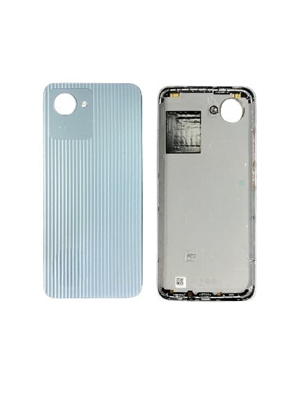 Mozomart Back Panel for Realme C30  Blue Mozomart