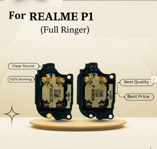 Realme P1 5G Loudspeaker Ringer Buzzer by Zeespares.in